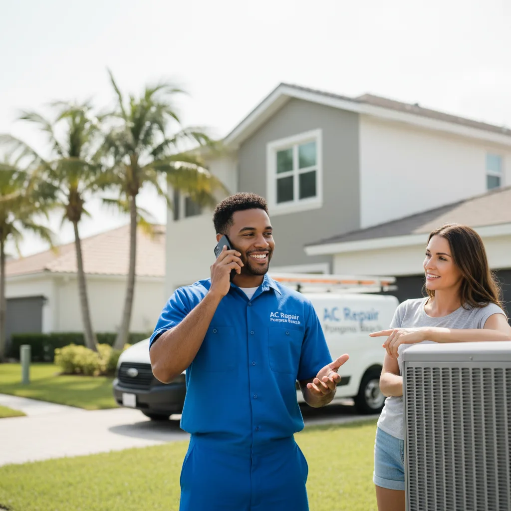 AC Repair Pompano Beach customer support in Dickeyville